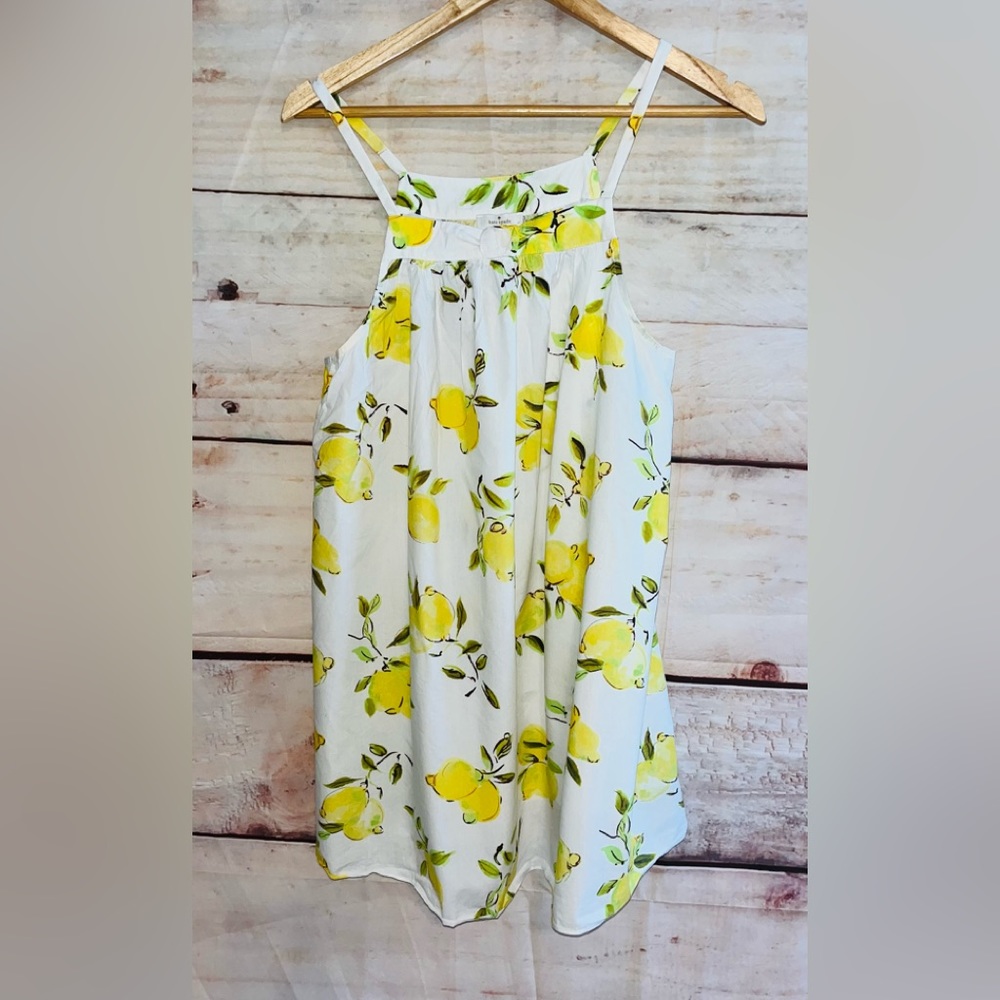 KATE SPADE Nightie Lemons Chemise sz M - Picture 2 of 8